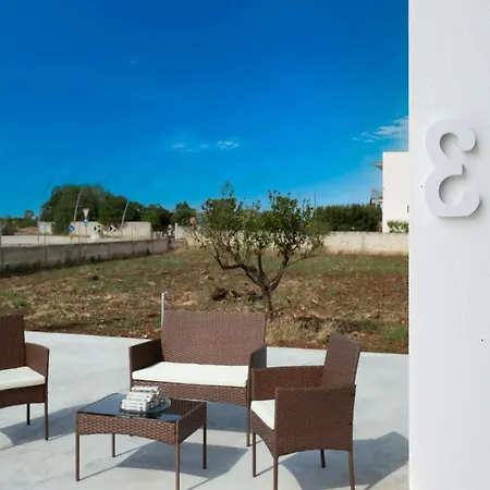 Monolocale Vela Nuovo Con Wi-fi, Clima E Giardino A Torre Lapillo * Nardò